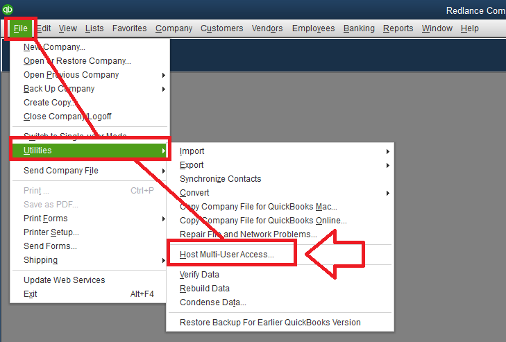 Stop Multi-user access - Screenshot