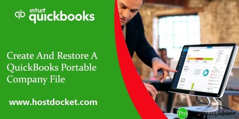 Create And Restore A QuickBooks Portable Company File