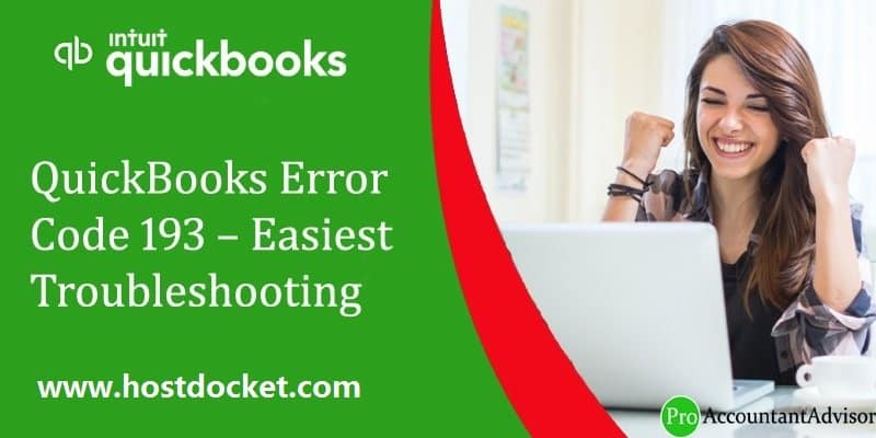 QuickBooks Error Code 193-Easiest Troubleshooting Steps-Pro-Accountant-Advisor