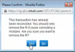 how to delete reconciliation in quickbooks