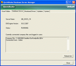 quickbooks database server manager 2