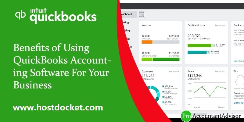 Benefits of Using QuickBooks Accounting Software For Your Business