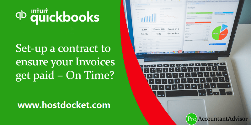 How to Set-up a contract to know that your Invoices get paid – On Time - Featured Image