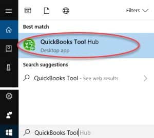 error running quickbooks tool hub