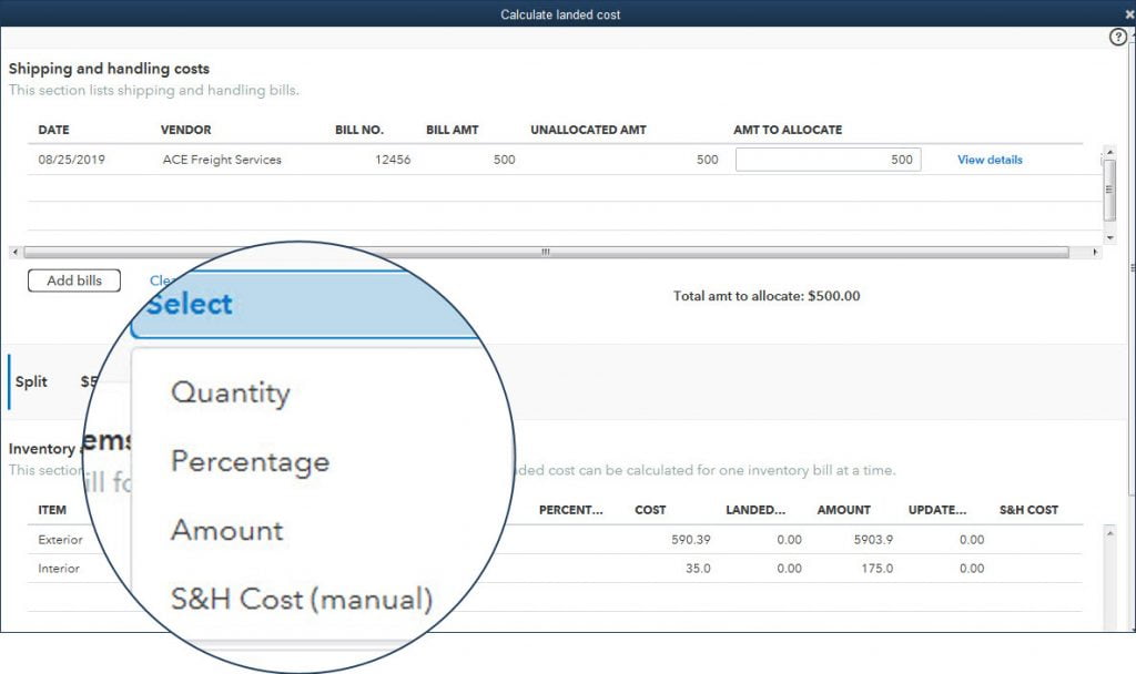 Landed cost work-flow summary - Screenshot 2