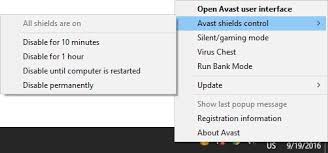 Temporarily turn off antivirus software and reinstall or update - Screenshot
