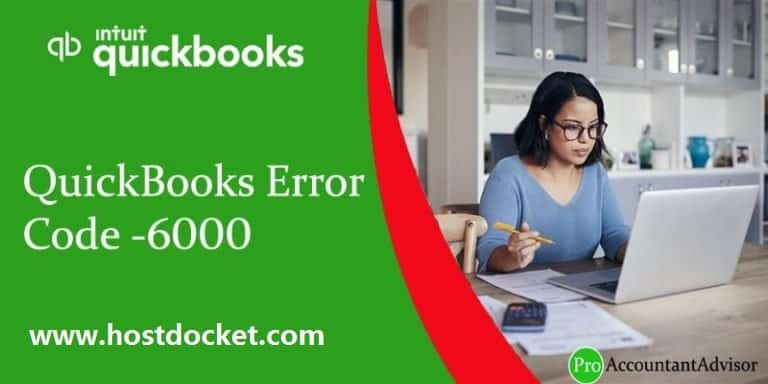 QuickBooks Error Code-6000