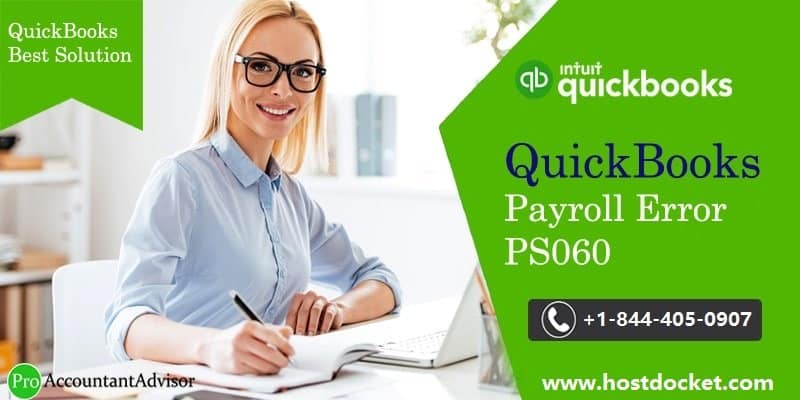 QuickBooks Payroll Error PS060-Pro Accountant Advisor