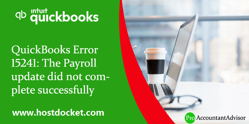 How to Troubleshoot the QuickBooks Error code 15241 - Featured Image