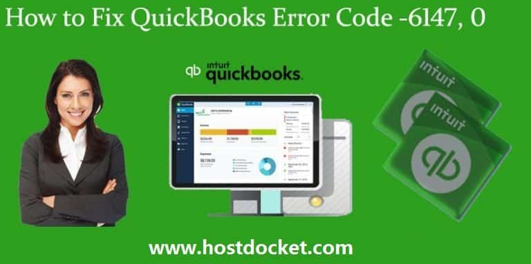 How to Fix QuickBooks Error Code-6147, 0