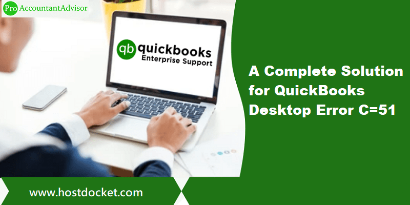 How to Recover QuickBooks Error Code C=51 - Featured Image