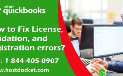 How to Fix license, validation, and registration errors in QuickBooks Desktop?