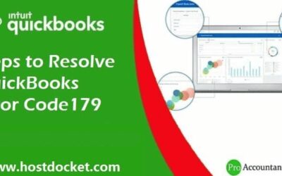 How to Resolve QuickBooks Error 179?