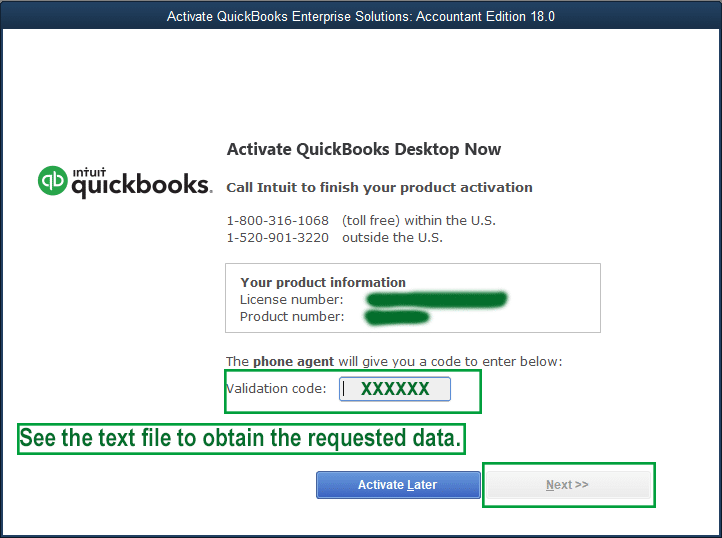 activate and download quickbooks desktop 