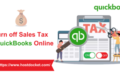 How to Turn off Sales Tax in QuickBooks Online 