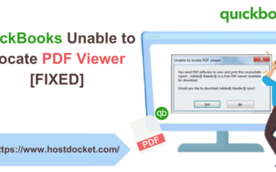 QuickBooks Unable to Locate PDF Viewer – [FIXED]