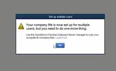 Multi user mode in QuickBooks