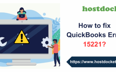 How To Fix QuickBooks Error 15221?